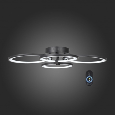 Люстра потолочная ST-LUCE SL867.402.04 Черный - фото 8