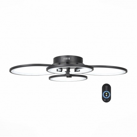 Люстра потолочная ST-LUCE SL867.402.04 Черный - фото 10