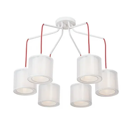 Люстра Vitaluce V4542-0/6PL, 6хЕ14 макс. 40Вт 