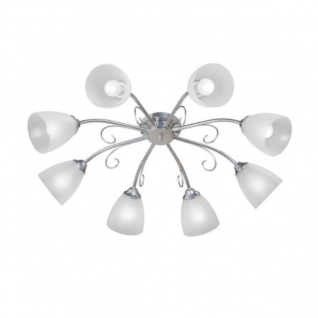 Люстра Vitaluce V3819-9/8PL, 8хЕ14 макс. 40Вт, плафон ПП