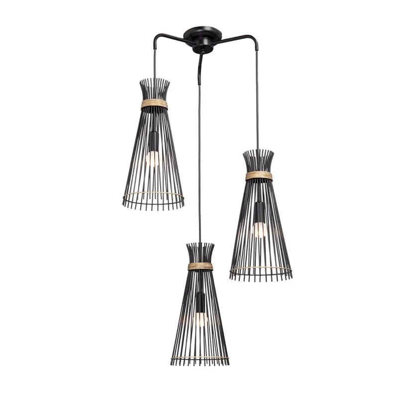 Люстра Vitaluce V4081-1/3S, 3хЕ14 макс. 60Вт