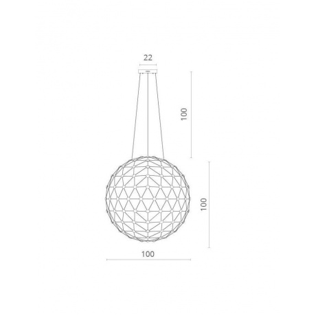 Люстра Divinare Cristallino 1610/02 SP-140 - фото 3