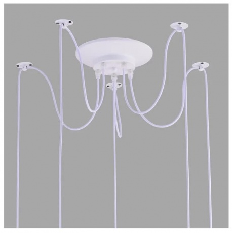Люстра Arte lamp Spider A1110SP-5WH - фото 2