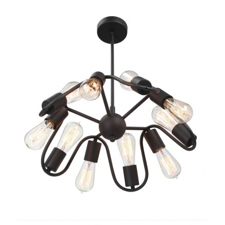 Люстра Vitaluce V4005-1/10PL, 10xE27 макс. 40Вт - фото 3