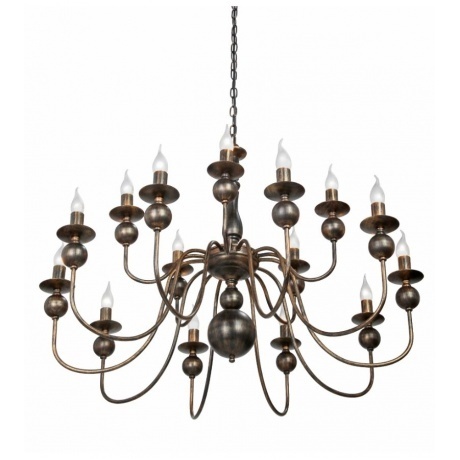 Люстра Vitaluce V1847-7/15, 15xE14 макс. 40Вт - фото 2