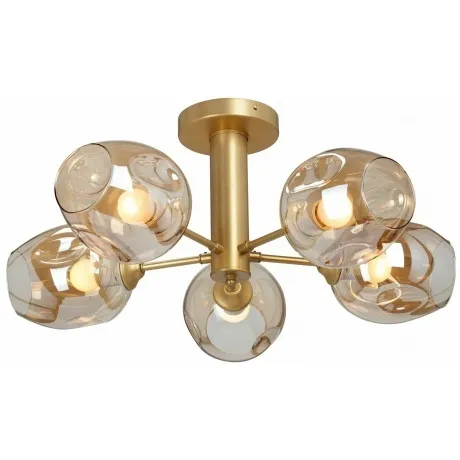 Люстра Vitaluce V3956-8/5PL, 5xE27 макс. 40Вт