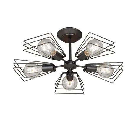 Люстра Vitaluce V4378-1/5PL, 5xE27 макс. 60Вт