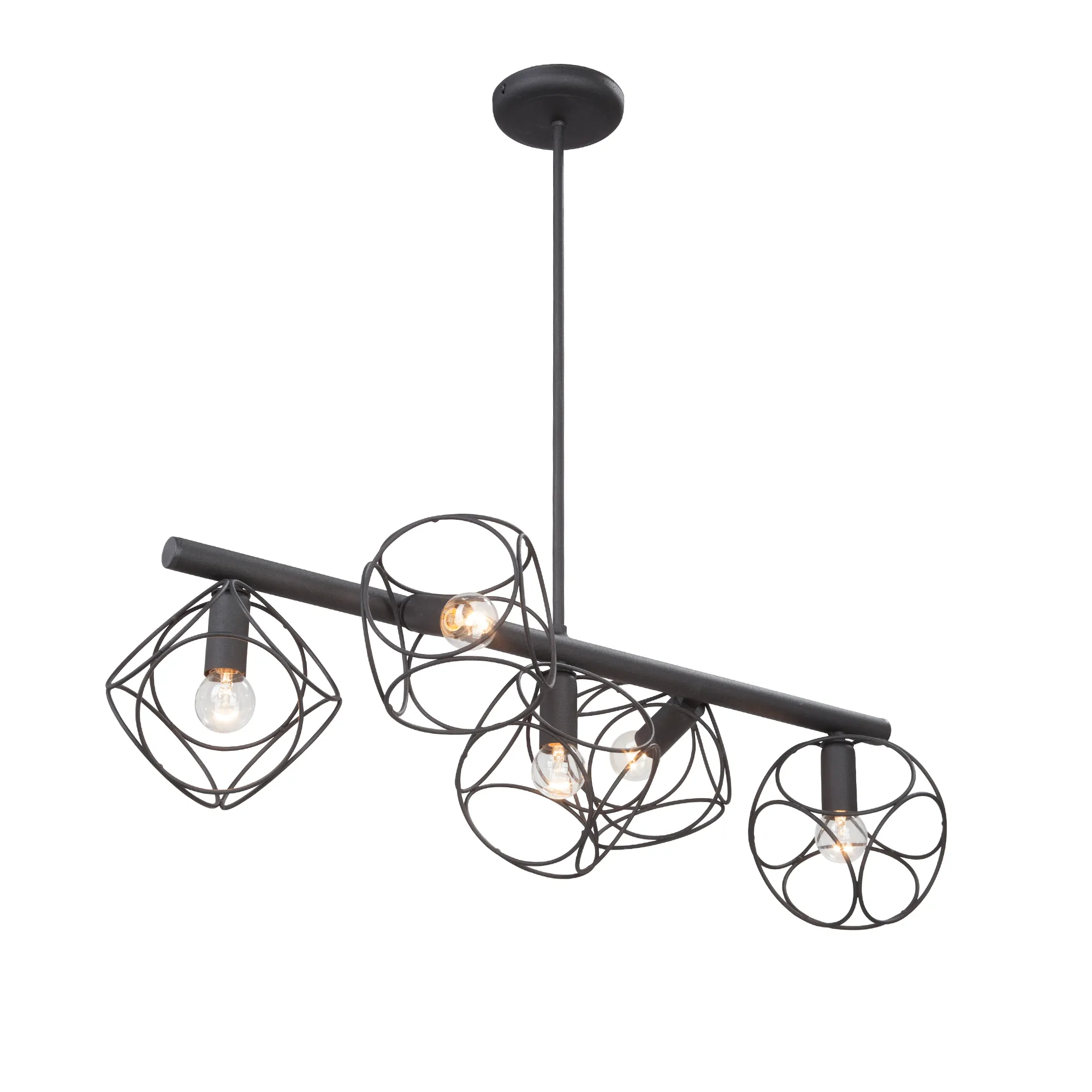 Люстра Vitaluce V4932-1/5PL, 5xE14 макс. 40Вт