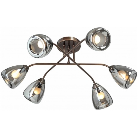 Люстра Vitaluce V4955-7/6PL, 6xE14 макс. 40Вт - фото 2