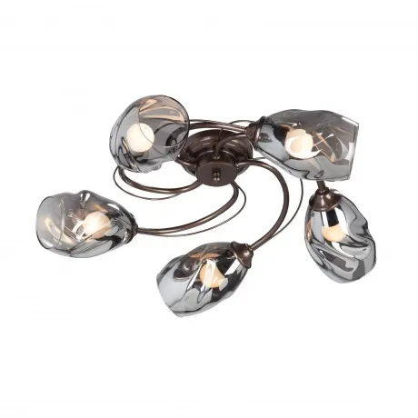 Люстра Vitaluce V4937-7/5PL, 5xE27 макс. 40Вт