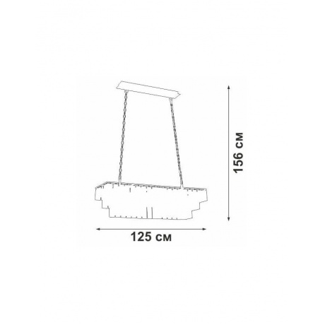 Люстра Vitaluce V5264-9/30, 30xE14 макс. 40Вт - фото 3