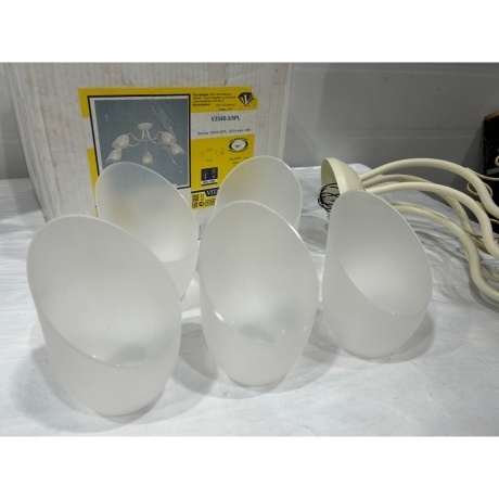 Люстра VITALUCE V3548-3/5PL хорошее состояние - фото 4
