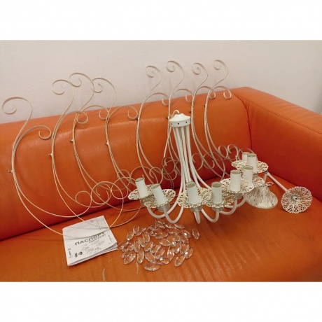 Люстра VITALUCE V1680-0/8 хорошее состояние - фото 8