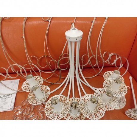 Люстра VITALUCE V1680-0/8 хорошее состояние - фото 9