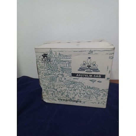 Люстра Arte lamp A6276LM-5AB хорошее состояние - фото 2