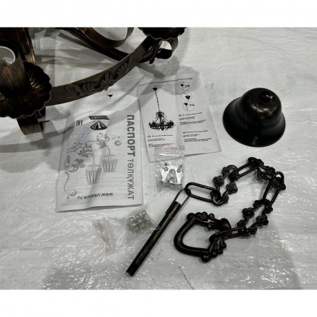 Люстра VITALUCE V1350/8 хорошее состояние - фото 6