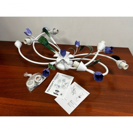 Люстра Vitaluce V1467-0/6PL хорошее состояние - фото 2