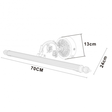 Спот Arte lamp Bari A6712AP-1AB - фото 4