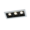 Встраиваемый светильник  Arte lamp Grill A3153PL-3BK