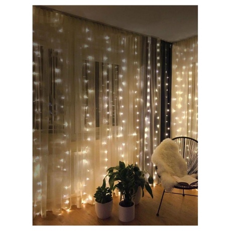 СТАРТ НГ 360LED 220V 8 реж 3х3м занавес теплый - фото 5