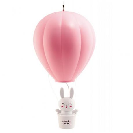 Ночник детский ЛЮЧИЯ 101 Воздушный шар розовый - фото 1