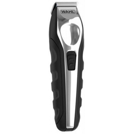 Машинка для стрижки Wahl Ergonomic Total Grooming Kit черный/серебристый (насадок в компл:12шт) - фото 2