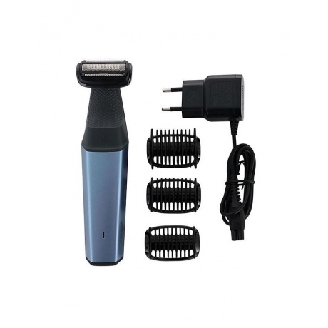 Триммер Philips BG3015/15 синий/черный - фото 4