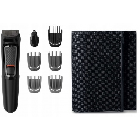 Триммер для стрижки волос и бороды Philips MG3720/20 Series 3000 &quot;7 в 1&quot; - фото 1