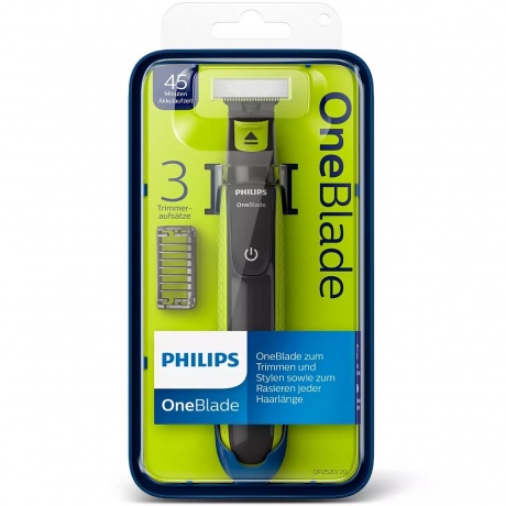 Триммер Philips OneBlade QP2520/20 - фото 4