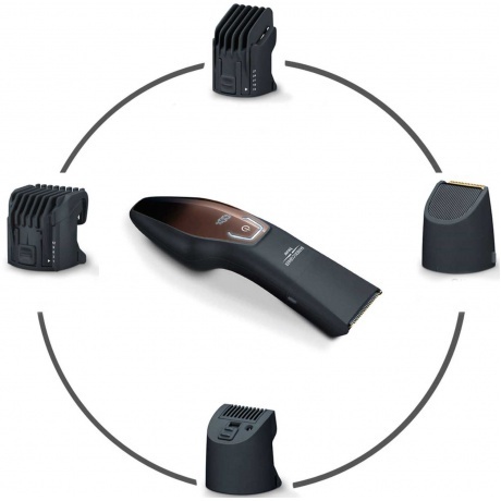 Триммер Beurer HR4000 черный (насадок в компл:4шт) - фото 9