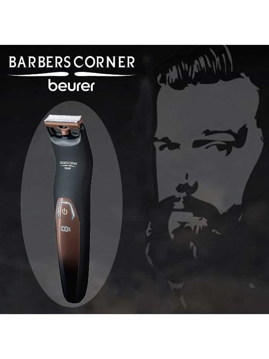 Триммер Beurer HR6000 черный (насадок в компл:1шт) - фото 5