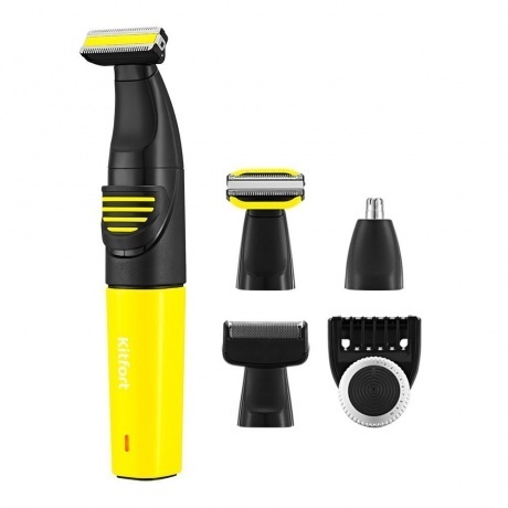 Триммер 3 в 1 Kitfort КТ-3139-3 черно-желтый