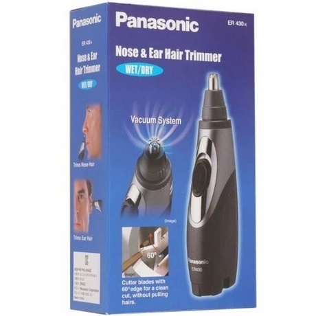 Panasonic Триммер для носа ER-430-K451 - фото 9