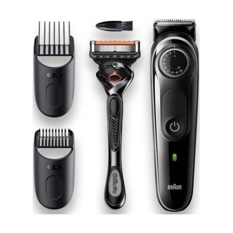 

Триммер для бороды Braun BT5342 + Бритва Gillette