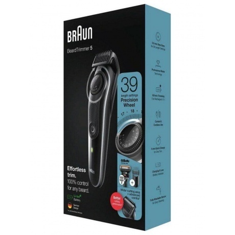 Триммер для бороды Braun BT5342 + Бритва Gillette - фото 14