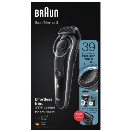 Триммер для бороды Braun BT5342 + Бритва Gillette - фото 16