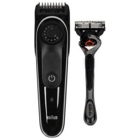 Триммер для бороды Braun BT5342 + Бритва Gillette - фото 3