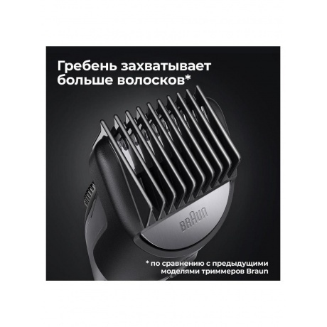 Триммер для бороды Braun BT5342 + Бритва Gillette - фото 21