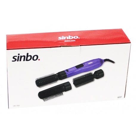 Фен-щетка Sinbo SHD 7068 800Вт фиолетовый/черный - фото 8