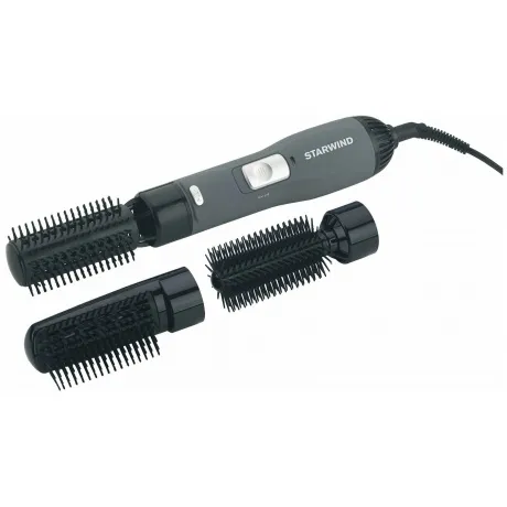 Фен-щетка Starwind SHB 6050 800Вт серый