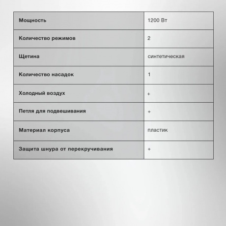 Фен-щетка Starwind SHB 7760 1200Вт черный/серебристый - фото 14