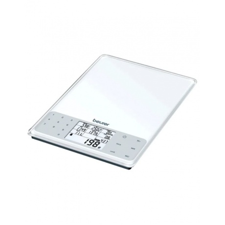 Весы кухонные электронные Beurer DS61 макс.вес:5кг белый - фото 1