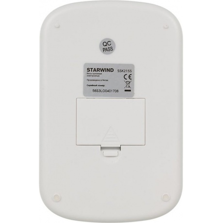 Весы кухонные электронные Starwind SSK2155 макс.вес:2кг зеленый - фото 3