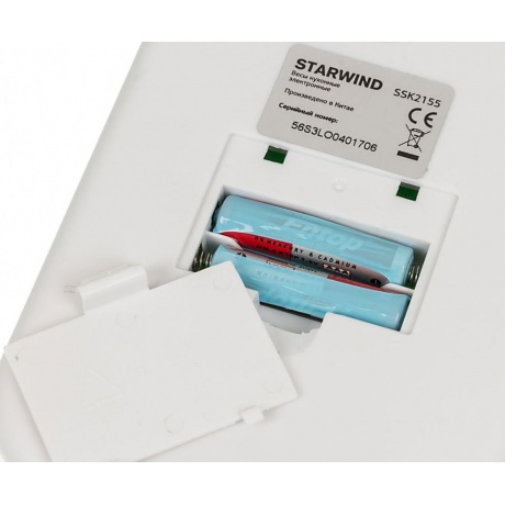 Весы кухонные электронные Starwind SSK2155 макс.вес:2кг зеленый - фото 5