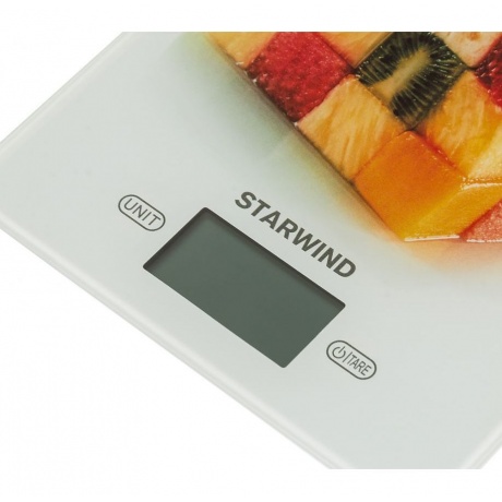 Весы кухонные электронные Starwind SSK3359 макс.вес:5кг - фото 5