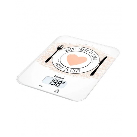 

Весы кухонные электронные Beurer KS19 Love макс.вес:5кг рисунок