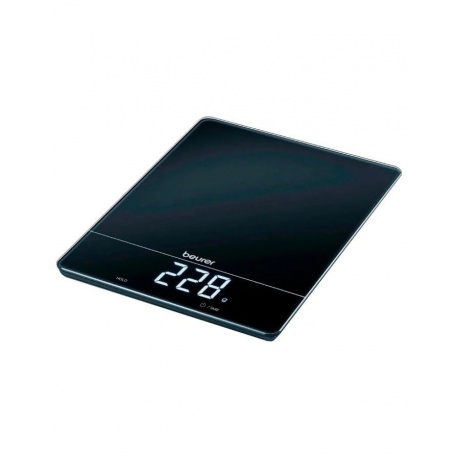 Весы кухонные электронные Beurer KS34 XL макс.вес:15кг черный - фото 2