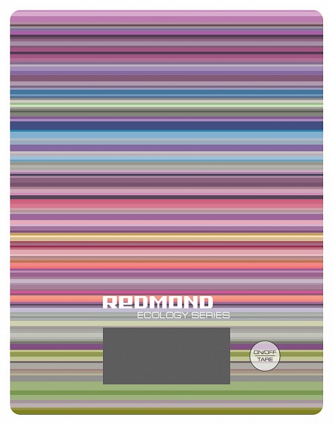 Весы кухонные электронные Redmond RS-736 (полоски) весы кухонные электронные redmond rs m731