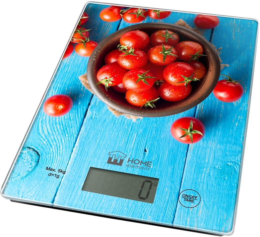 Весы кухонные Home Element HE-SC935 спелый томат