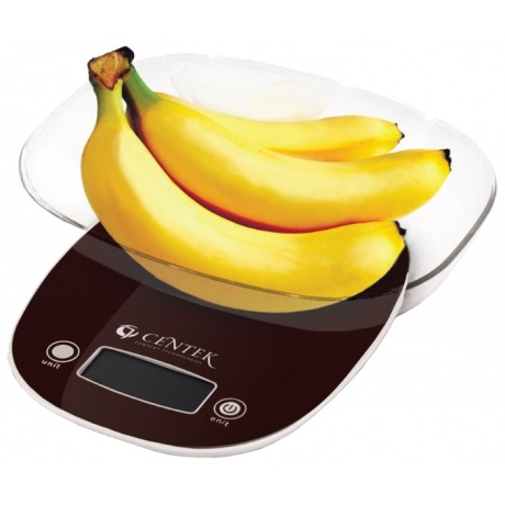 Весы кухонные Centek CT-2456 Chocolate - фото 2